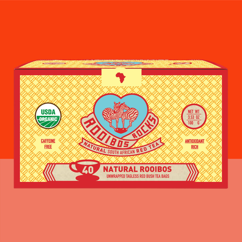 40 Organic Rooibos Tea Teabags
