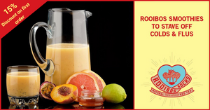 Rooibos smoothies to stave off colds and flus
