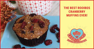 Rooibos and Cranberry Muffins