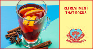 Every day feels like July 4th when you’re drinking Rooibos Rocks Sangria Rocktails!