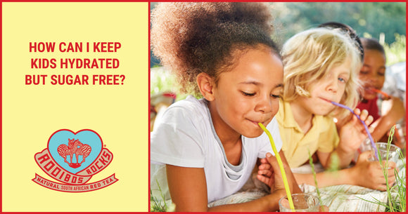 How can I keep kids hydrated but sugar free?